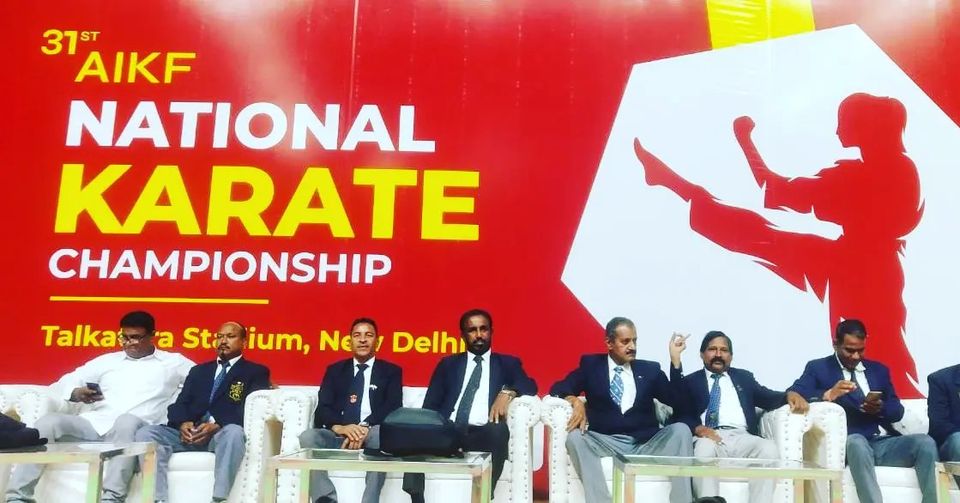 The 31st National Karate championship, of All India Karate -Do Federation, held from 21st to 23rd June 2023 at Talkatora Indoor Stadium, New Delhi. The tournament was conducted under the supervision of Shihan Jogy Abraham, Tournament Director- AIKF. It was concluded on 23rd June 2023 with a General body meeting held with the representatives of 22 States in the presence of Mr. Rameshwar Nirvan – President AIKF & Mr. Surendra Singh – Vice President (Technical) AIKF and others.